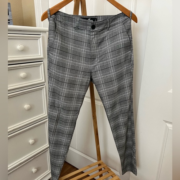 Hollister Other - Hollister Super Skinny Chino Plaid Pants 29x30